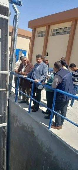 رئيس جهاز المنيا الجديدة يتابع سير العمل بمنظومة مياه الشرب والصرف الصحي