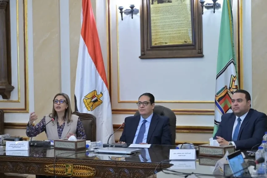 رئيس جامعة القاهرة يترأس اجتماع لجنة الهوية البصرية للحرم الجامعي