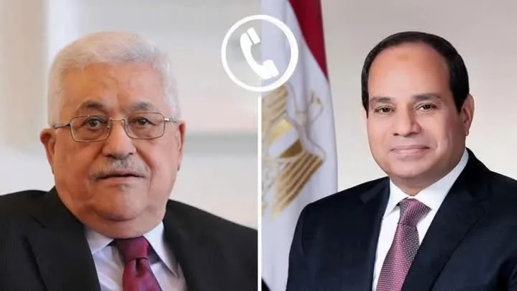 الرئيس السيسي يتلقى اتصالاً هاتفيًا من الرئيس الفلسطيني للتهنئة بمناسبة عيد الأضحى المبارك