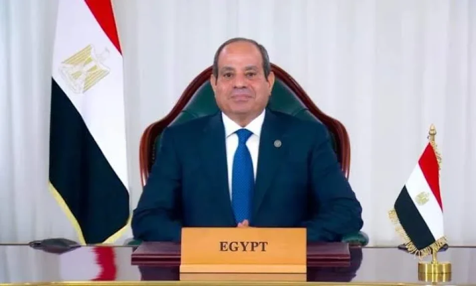 الرئيس السيسي يهنئ الشعب المصري والأمتين العربية والاسلامية بمناسبة عيد الأضحى المبارك