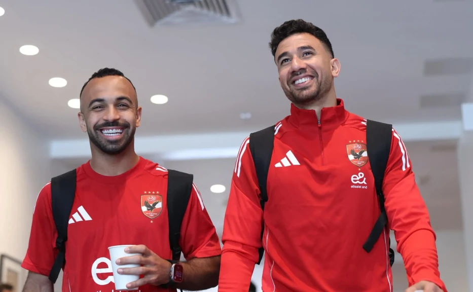 الأهلي يغادر فندق الإقامة لخوض المران الأول استعداداً لكأس العالم للأندية