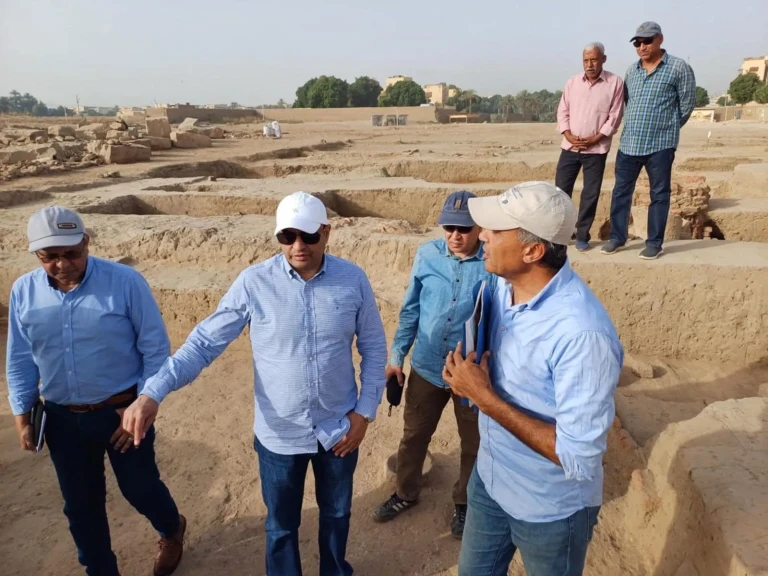 جولة الأمين العام للمجلس الأعلى للآثار باثار الأقصر