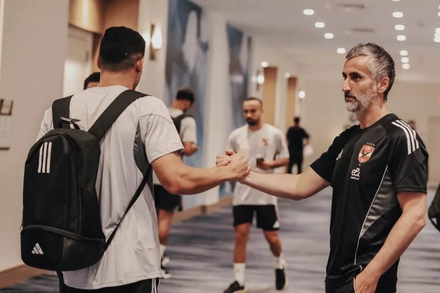 الأهلي يخوض مرانًا خفيفًا في فندق الإقامة قبل مباراة باتشوكا