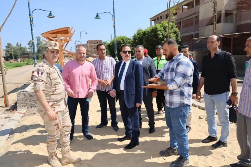 ️محافظ المنوفية يتفقد أعمال التطوير ونسب الإنجاز بمدخل شبين الكوم الجديد
