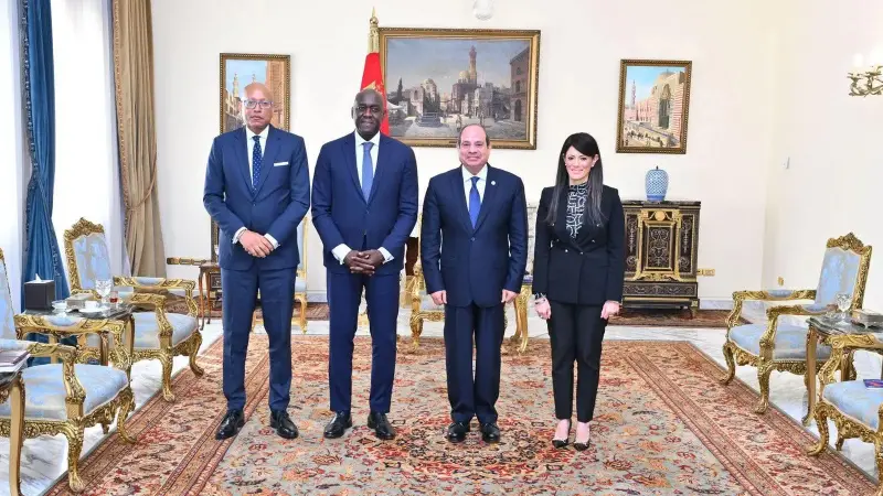 الرئيس السيسي يؤكد حرص مصر  على استمرار التعاون  مع مؤسسة التمويل الدولية