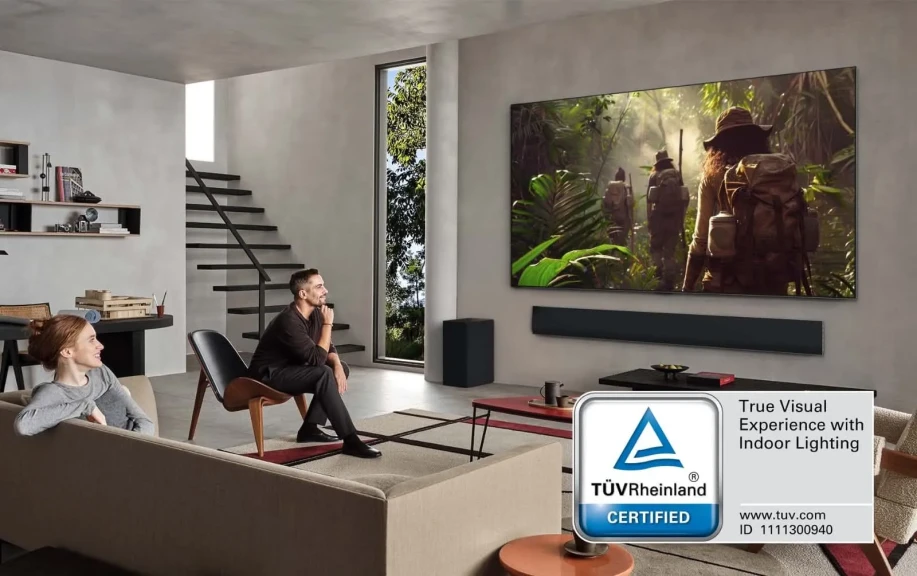 أجهزة تلفزيون ”OLED” 65  بوصة من إل جي لعام 2025 تحصل على شهادة ”تجربة بصرية حقيقية تحت الإضاءة الداخلية