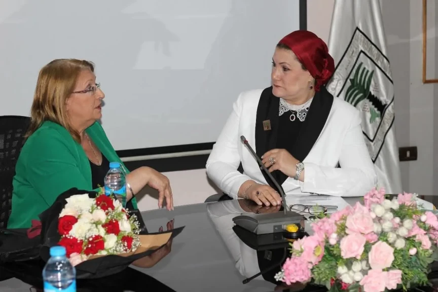 رئيس القومي للطفولة والأمومة تستقبل الرئيس السابق لجمهورية مالطا