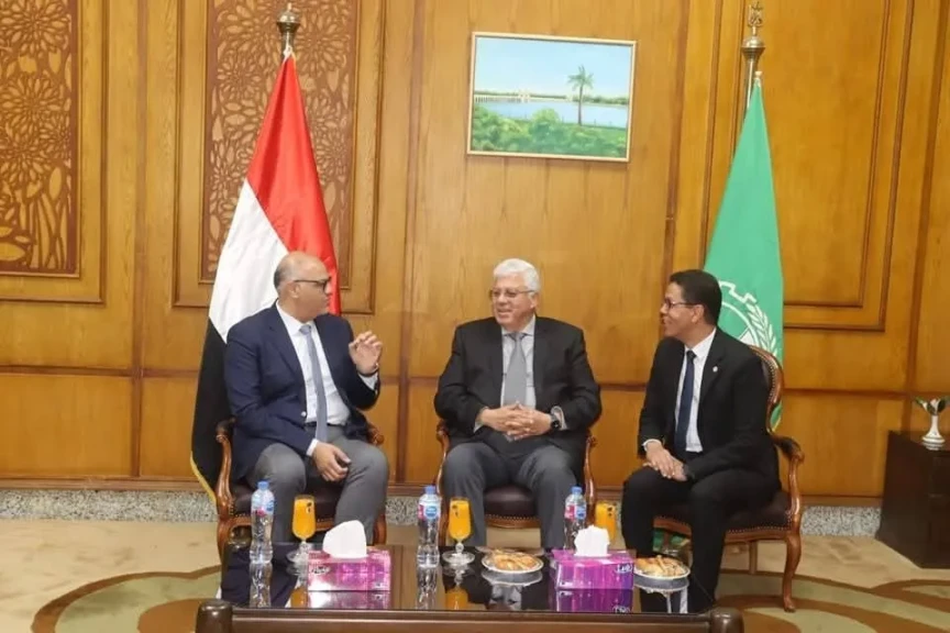 وزير التعليم العالى يزور القليوبية