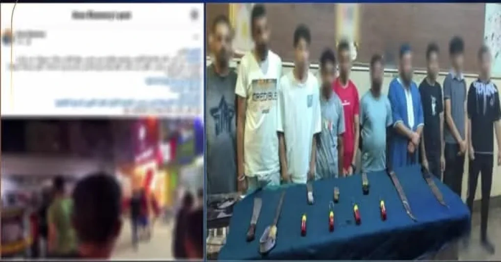ضبط عدة أشخاص بالتعدى على بعضهم بالضرب بإستخدام أسلحة بيضاء بالقاهرة