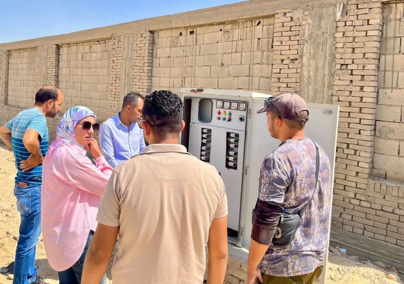 رئيس جهاز تنمية مدينة السادات ودمياط الجديدة يشن حملات على وصلات المياه الخلسة
