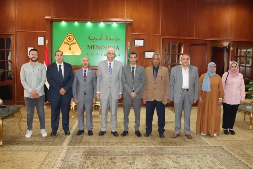 جامعة المنوفية تستضيف الإجتماع الدوري لمنسقى ومدربي التحول الرقمي بالجامعات المصرية