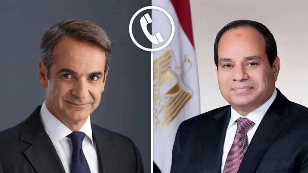 الرئيس السيسي بجري اتصالاً هاتفياً برئيس الوزراء اليوناني