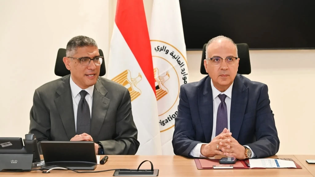 وزير الري يستقبل محافظ الجيزة