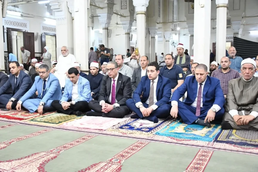 محافظ الفيوم يشهد الاحتفال بالعام الهجري الجديد بمسجد ناصر الكبير