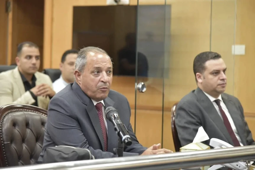 محافظ بورسعيد يفتتح مشروع الكاميرات الجديدة المرورية