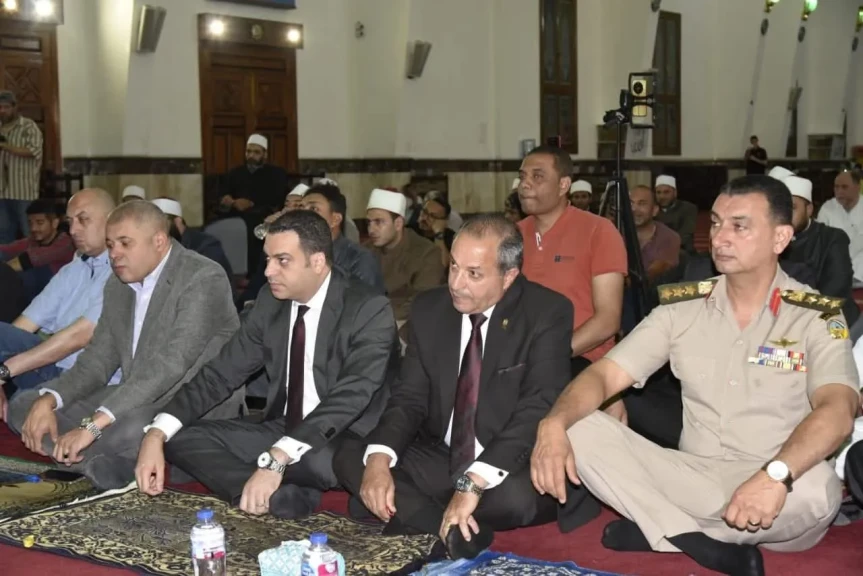 محافظ بورسعيد يشهد الاحتفال بحلول العام الهجري الجديد 1447 هـ بالمسجد العباسي