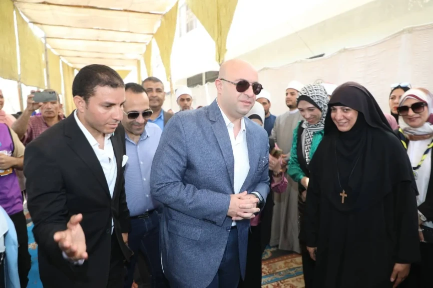 محافظ بني سويف يشيد بالمشاركة المجتمعية الواسعة في حملة التبرع بالدم