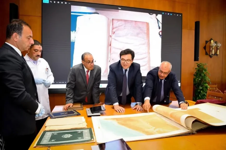 وزير الخارجية والهجرة يستقبل وزير الثقافة