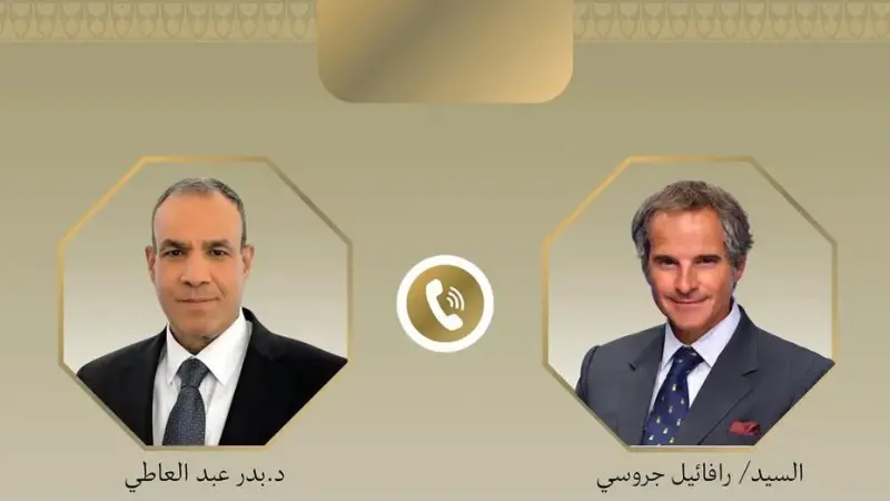 اتصال هاتفي بين وزير الخارجية والهجرة ومدير عام الوكالة الدولية للطاقة الذرية