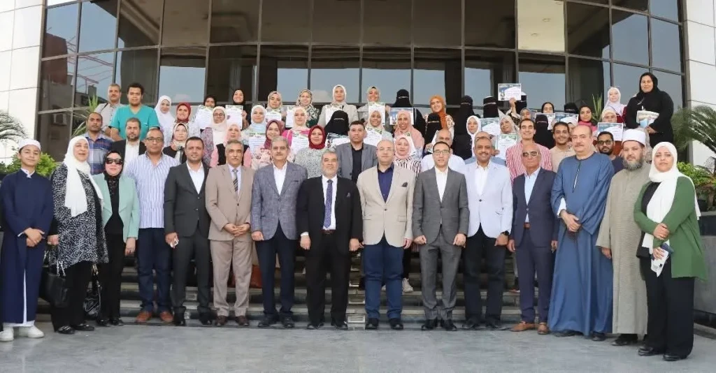 محافظ بني سويف يشهد احتفالية تسليم  شهادات اجتياز البرامج التدريبية