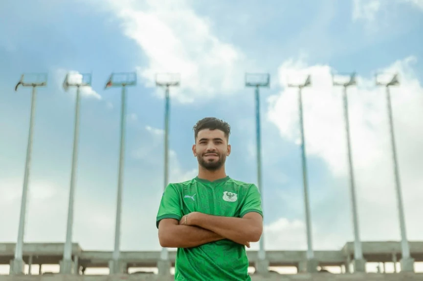 المصري يتعاقد مع منذر طمين لاعب الرياضي القسنطيني الجزائري لثلاثة مواسم