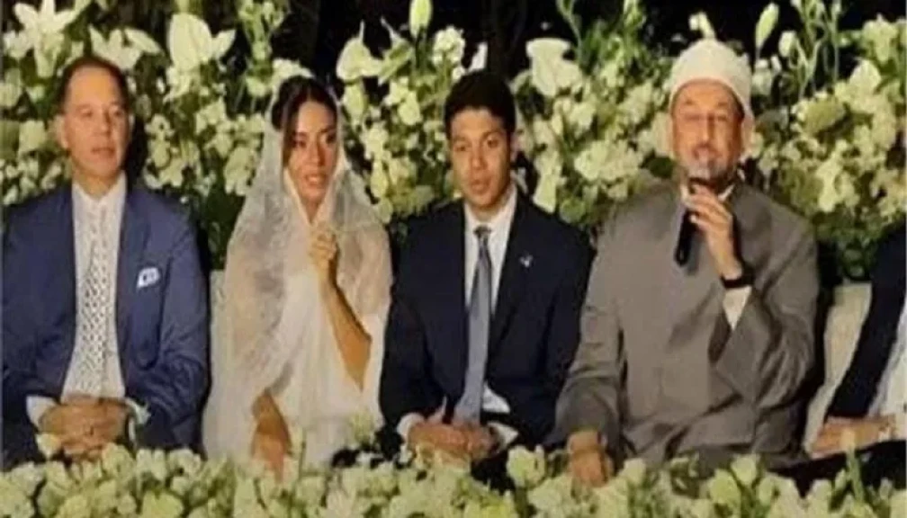 بالصور. . حضور نجوم الفن حفل زفاف حفيد عادل امام