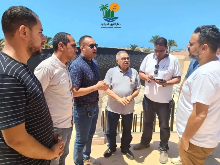 رئيس جهاز القرى السياحية يتفقد الأعمال الأخيرة بالمسرح الرومانى تمهيداً لافتتاحه أمام الجمهور