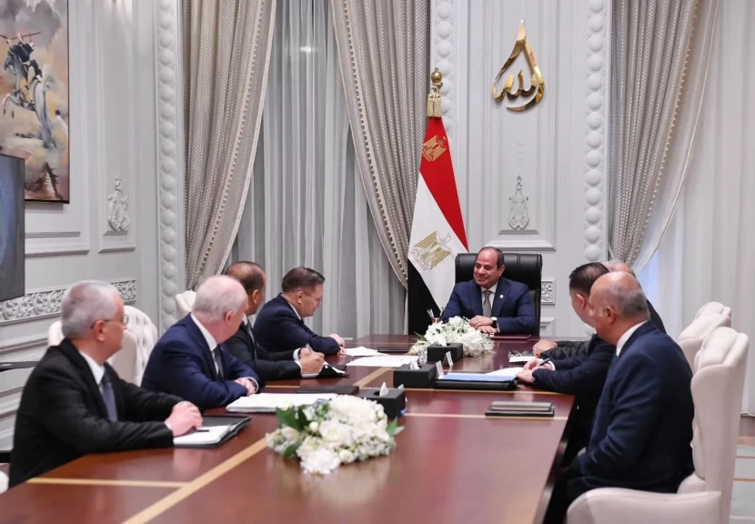 الرئيس السيسى  يلتقي اليوم  بالمدير العام لهيئة الدولة للطاقة النووية ”روسأتوم” الروسية
