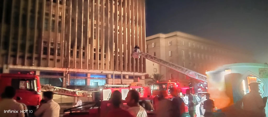 عاجل.. تمكنت الحماية المدنية من السيطرة على حريق محدود تجدد منذ قليل بسنترال رمسيس