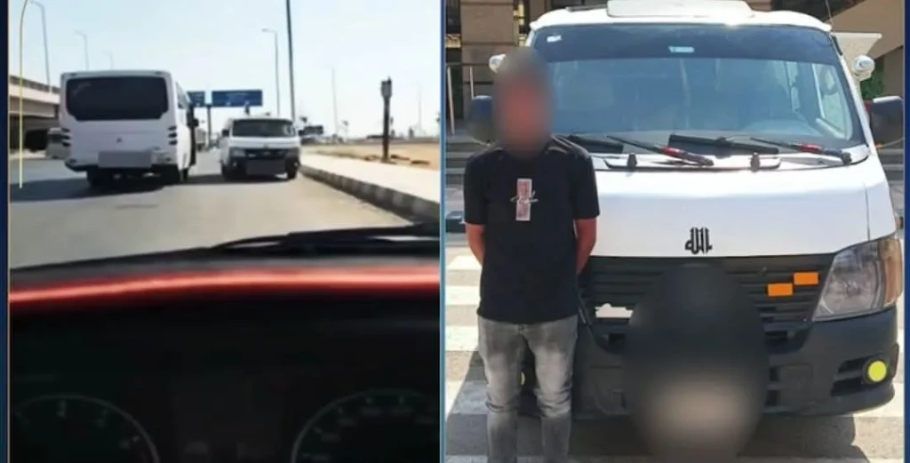 الداخلية: كشف ملابسات مقطع فيديو بقيام سائق ميكروباص بالسير عكس الاتجاه بالشرقية