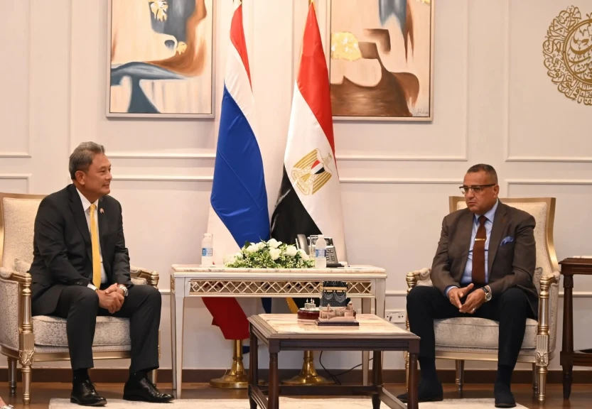 محافظ جنوب سيناء يستقبل سفير مملكة تايلاند بشرم الشيخ