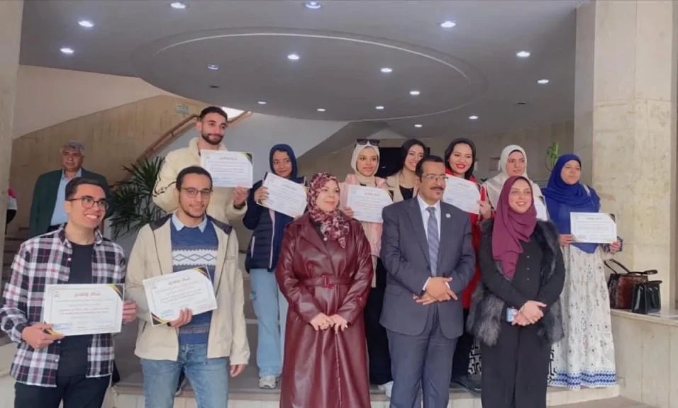 تربية حلوان تحصد المركز الأول في المشروع القومي لمحو الأمية