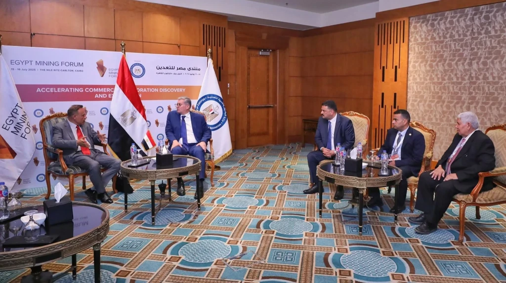 وزير البترول يستقبل رئيس مجلس إدارة شركة مناجم النوبة العاملة في إنتاج الذهب