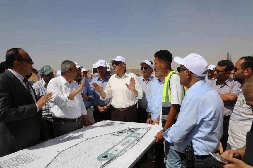 محافظ الجيزة يتابع نسب التنفيذ بمصنع شبرامنت لمعالجة وتدوير المخلفات البلدية الصلبة
