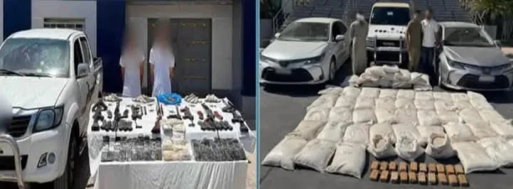 الداخلية : ضبط بؤر إجرامية للإتجار في المواد المخدرة والأسلحة بقيمة 50 مليون جنيه بعدة محافظات
