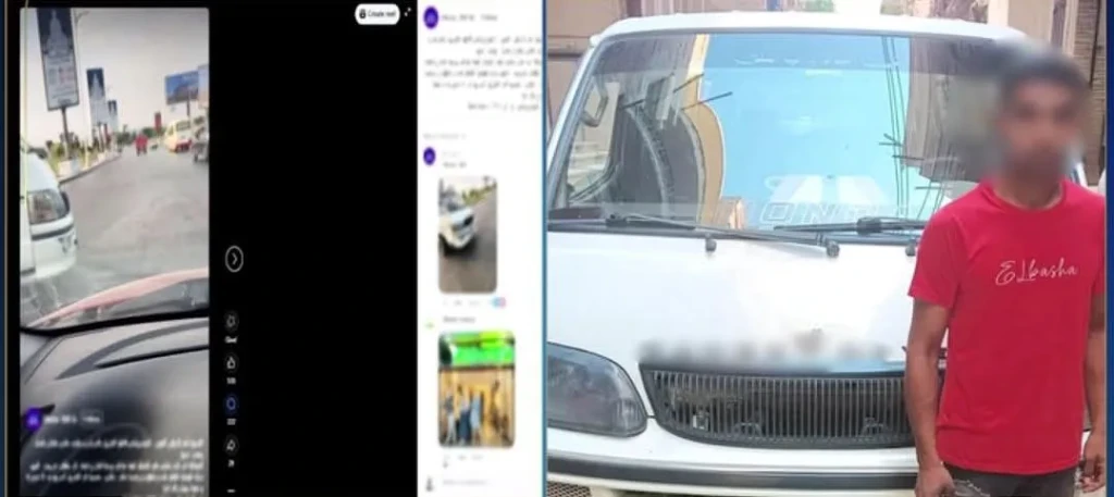 الداخلية : كشف ملابسات مقطع فيديو لسائق ميكروباص بالسير عكس الاتجاه بالقليوبية