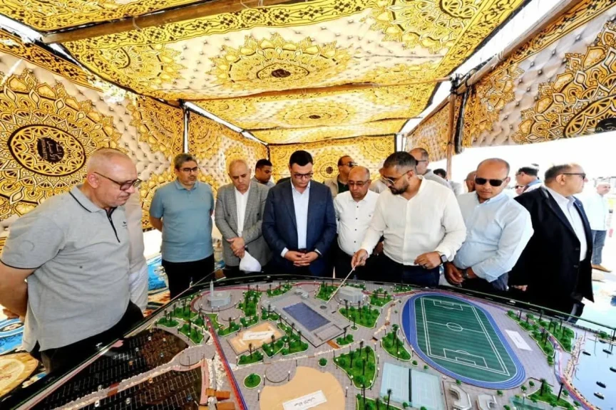 وزير الإسكان يتفقد وحدات المبادرة الرئاسية سكن لكل المصريين ومحطة مياه بمدينة أكتوبر الجديدة