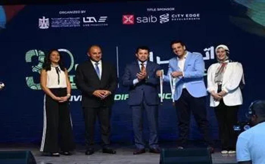 وزير الشباب والرياضة يشهد وقائع المؤتمر الصحفي للإعلان عن مشروع ”30 يوم تحدي” وماراثون العلمين