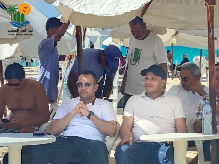 رئيس جهاز القري السياحية يعلن انطلاق فعاليات بطولة كرة الطائرة الشاطئية بمارينا