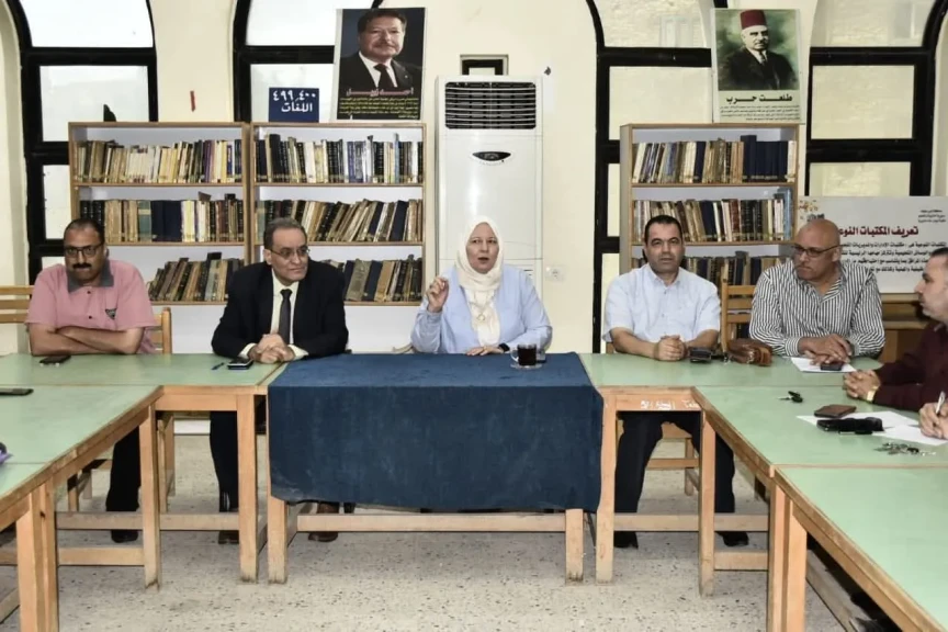 محافظ بني سويف يناقش مع  التعليم الاستعدادات النهائية لعقد امتحان الدور الثاني للإعدادية