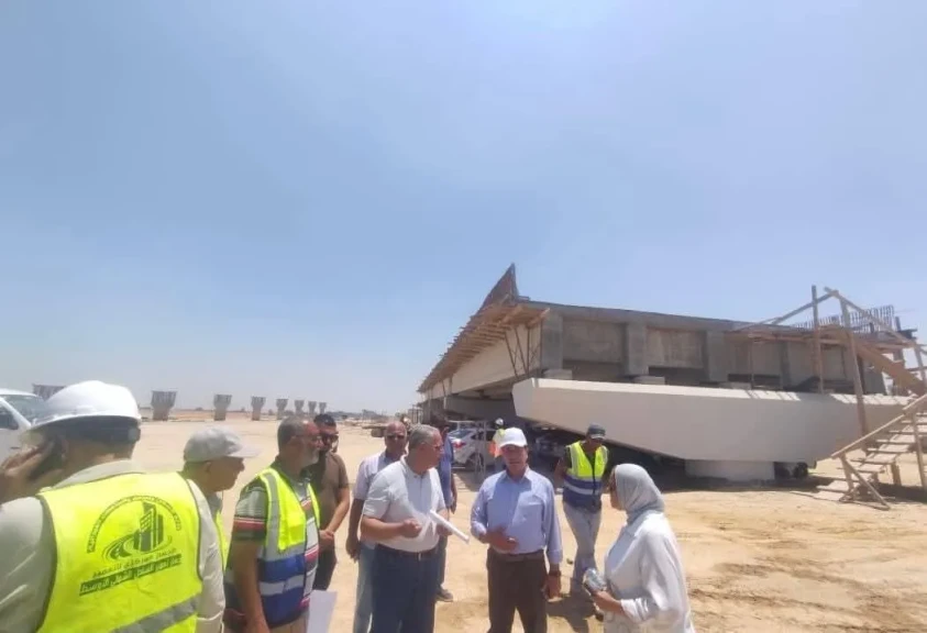 وزير الإسكان يتابع مشروع إنشاء القوس الغربي لمحور اللواء عمر سليمان بمحافظة الإسكندرية