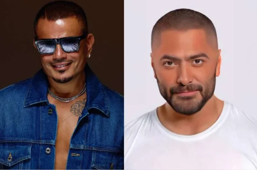 هل هناك خلاف بين تامر حسني وعمرو دياب ؟ . . تفاصيل