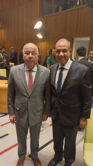 وزير الخارجية والهجرة يلتقي بنظيره البرازيلي