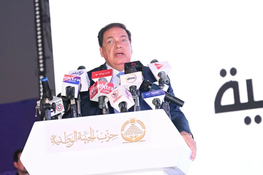 أبوالعينين في مؤتمر جماهيري للجبهة الوطنية بالجيزة: لولا الرئيس  السيسي لانتهت القضية الفلسطينية