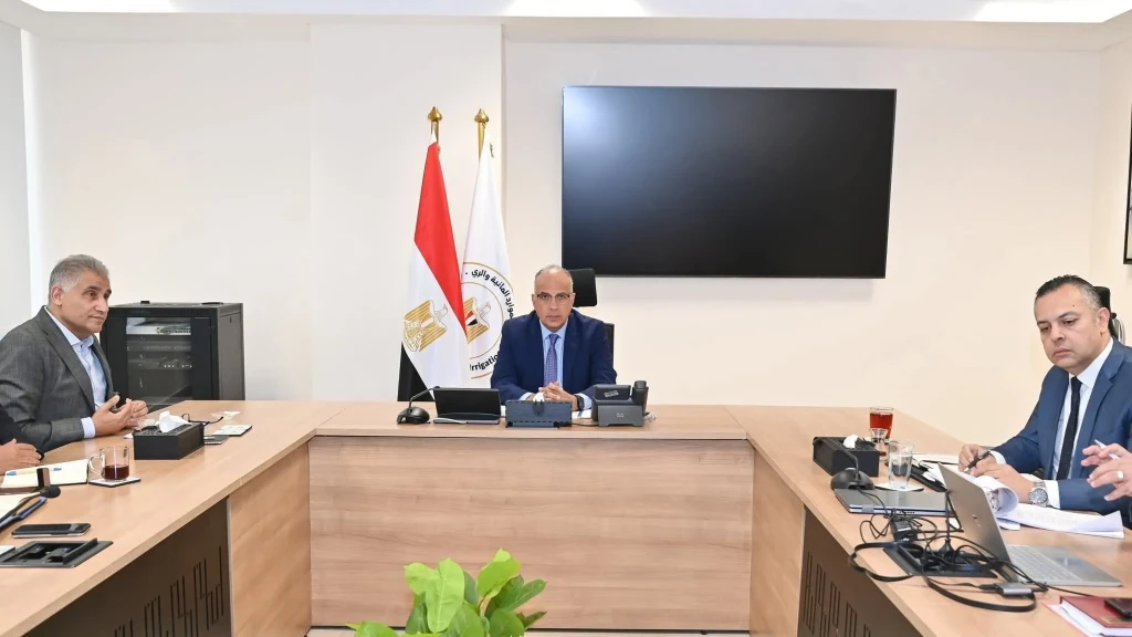 وزير الري يتابع موقف ”مشروع تأهيل المنظومة المائية” الممول من بنك التعمير الألماني