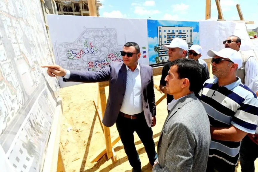 وزير الإسكان يتفقد وحدات المبادرة الرئاسية سكن لكل المصريين والطرق بمدينة برج العرب الجديدة