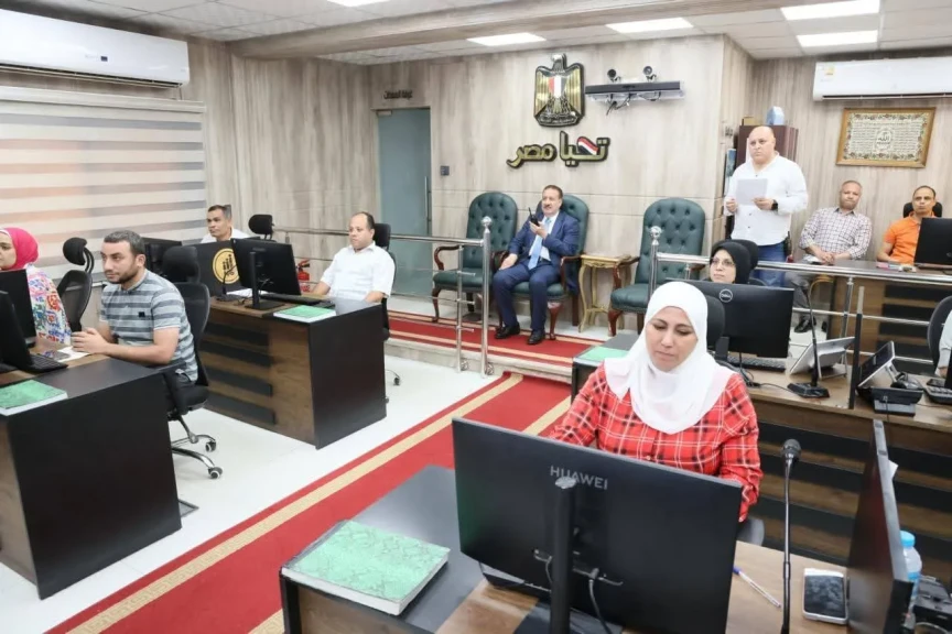 محافظ المنوفية يتابع التجهيزات النهائية لانتخابات مجلس الشيوخ 2025