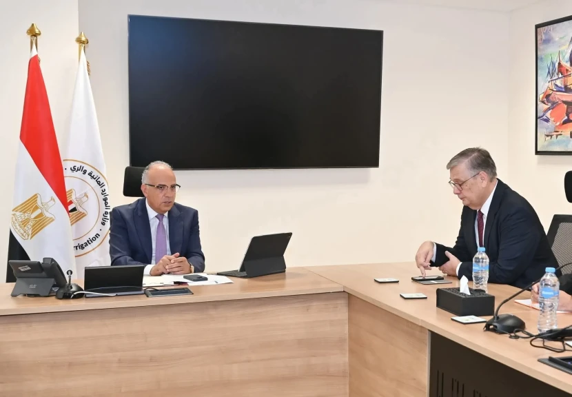 وزير الري يستقبل سفير هولندا بالقاهرة