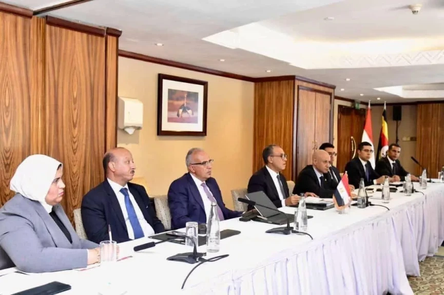 وزير الري يشارك فى الاجتماع المنعقد بين وزراء الخارجية المصري والاوغندي