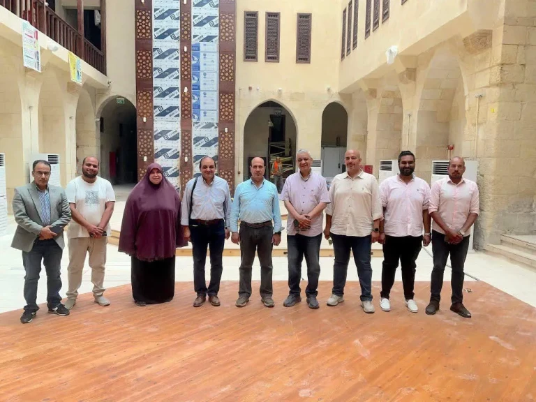 رئيس المركزي للتعمير يتفقد الأعمال الأخيرة بوكالة قايتباي